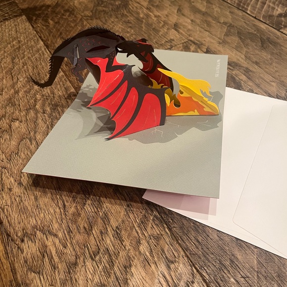(3pack) GAME OF THRONES 3D Pop-Up Card Dragon - Picture 8 of 9